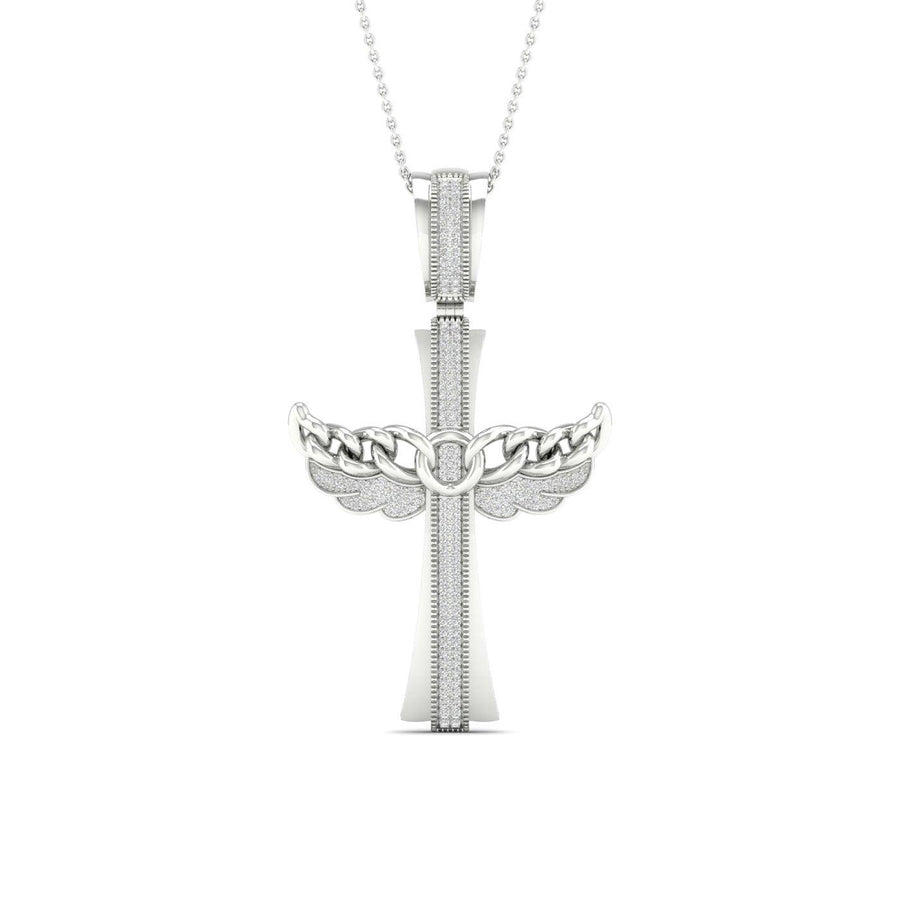 10K 0.43CT Diamond Pendant - Johnny Dang & Co