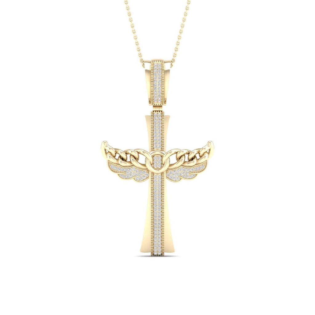 10K 0.43CT Diamond Pendant - Johnny Dang & Co