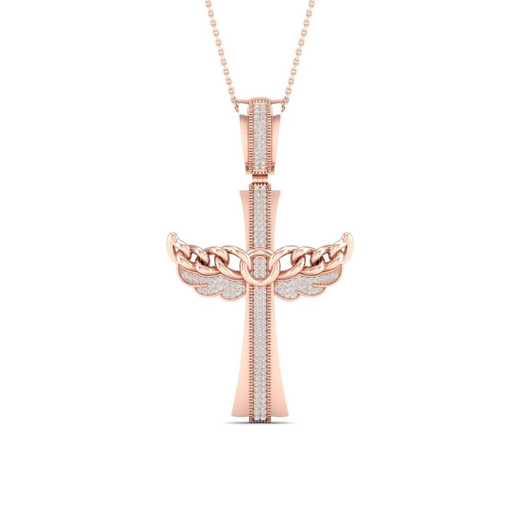 10K 0.43CT Diamond Pendant - Johnny Dang & Co
