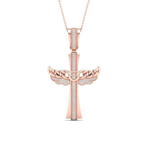 10K 0.43CT Diamond Pendant - Johnny Dang & Co