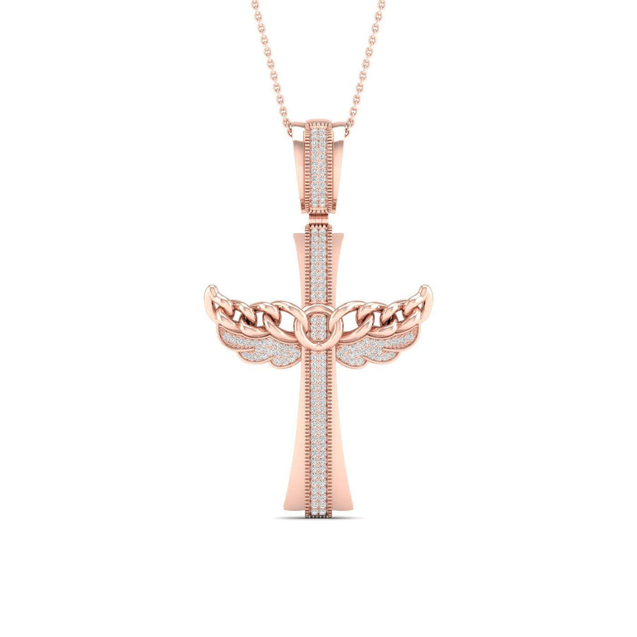 10K 0.43CT Diamond Pendant - Johnny Dang & Co