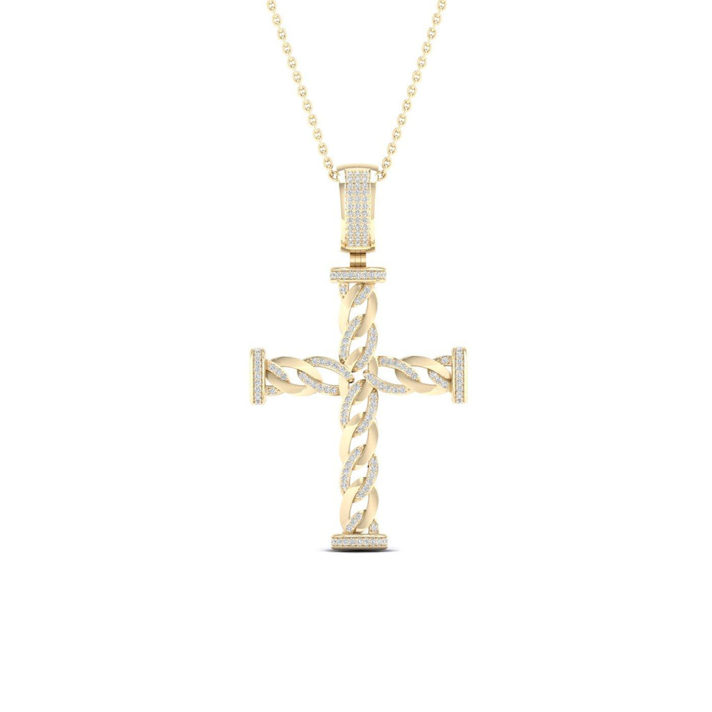 10K 0.40CT Diamond Pendant - Johnny Dang & Co
