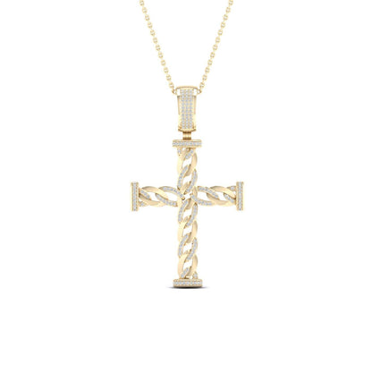 10K 0.40CT Diamond Pendant - Johnny Dang & Co