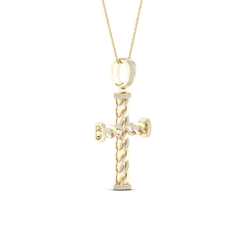 10K 0.40CT Diamond Pendant - Johnny Dang & Co