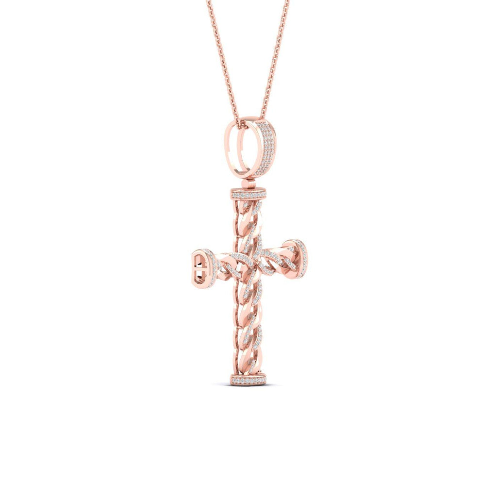 10K 0.40CT Diamond Pendant - Johnny Dang & Co