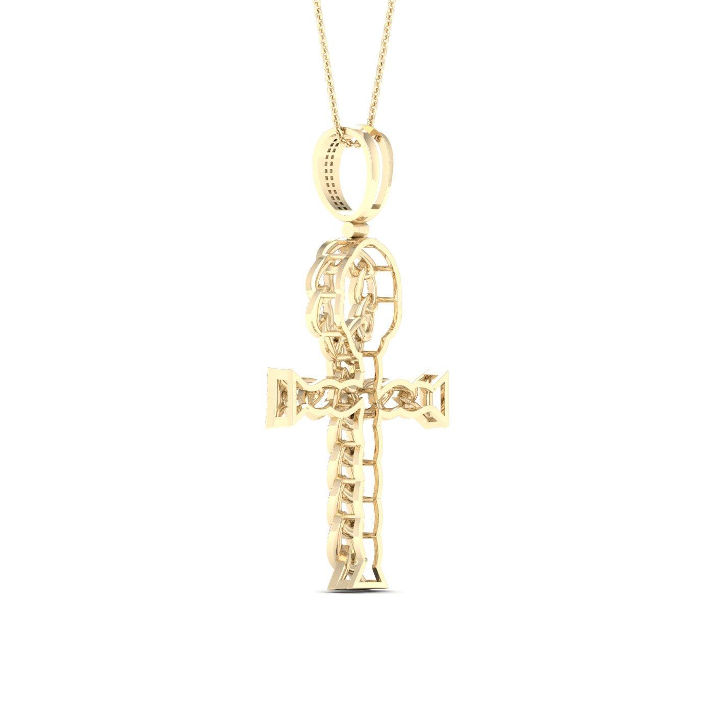 10K 0.70CT Diamond Pendant - Johnny Dang & Co