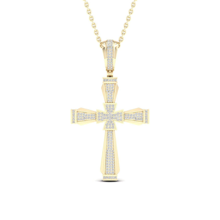10K 0.50CT Diamond Pendant - Johnny Dang & Co