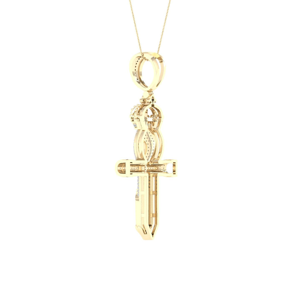 10K 0.50CT Diamond Pendant - Johnny Dang & Co