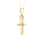 10K 0.50CT Diamond Pendant - Johnny Dang & Co