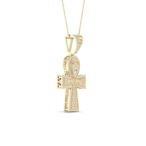10K 0.50CT Diamond Pendant - Johnny Dang & Co