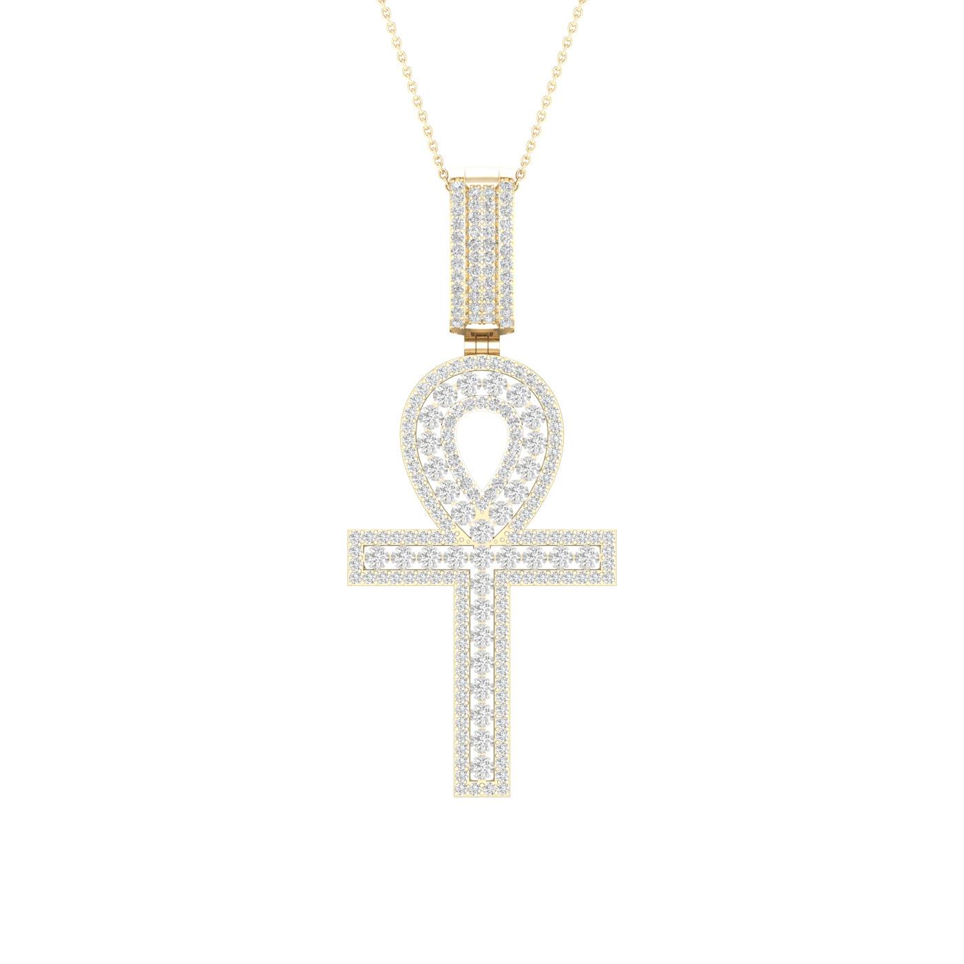 10K 0.50CT Diamond Pendant - Johnny Dang & Co