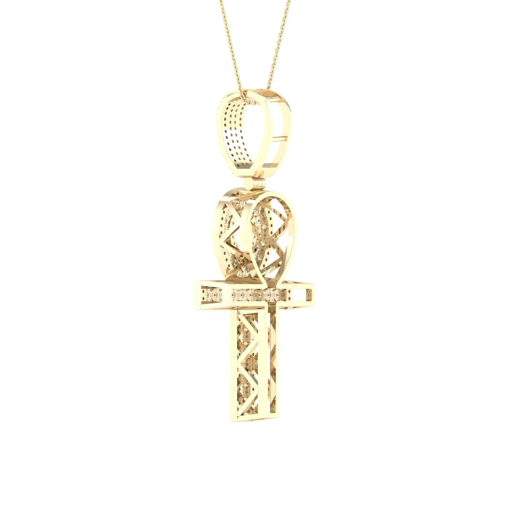 10K 0.50CT Diamond Pendant - Johnny Dang & Co
