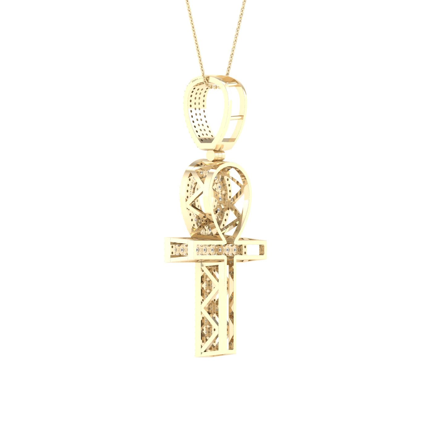 10K 0.50CT Diamond Pendant - Johnny Dang & Co