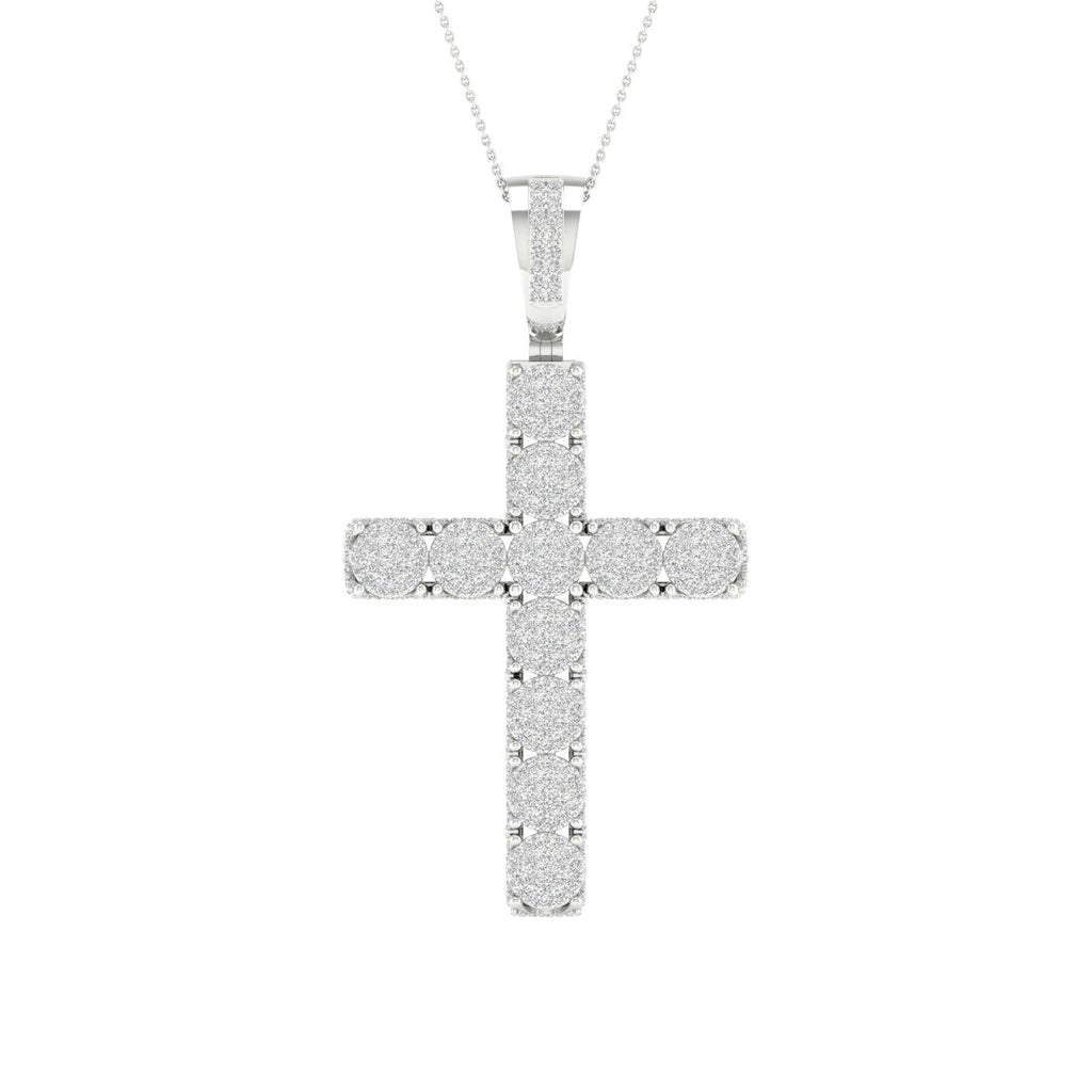 10K 1.00CT Diamond Pendant - Johnny Dang & Co