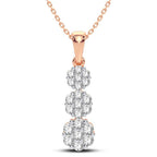 14K 0.75CT Diamond Pendant - Johnny Dang & Co