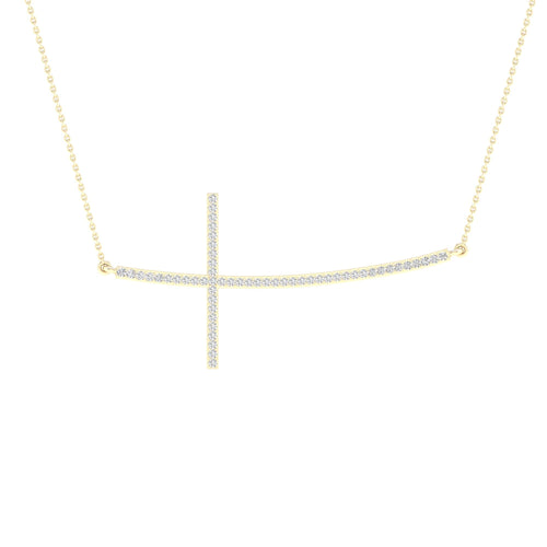 10K 0.15ct Diamond Neckalce - Johnny Dang & Co