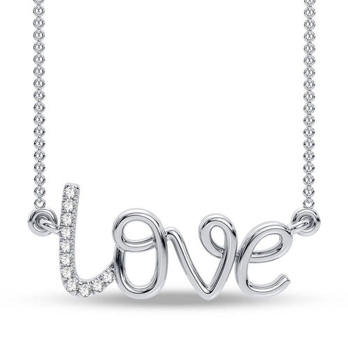 10K 0.02CT Diamond Pendant - Johnny Dang & Co