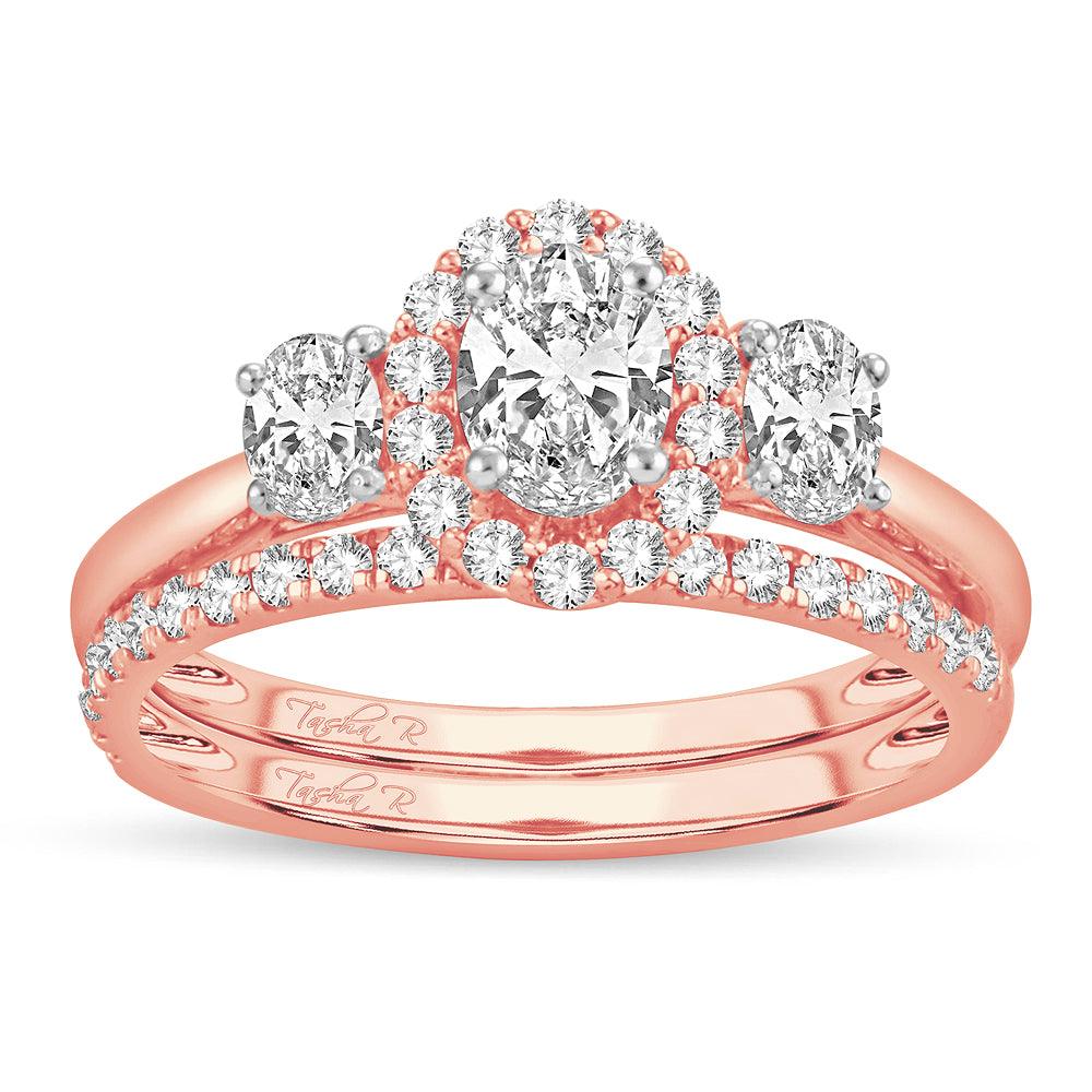 14K 1.20CT Diamond BRIDAL RING - Johnny Dang & Co