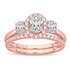 14K 1.20CT Diamond BRIDAL RING - Johnny Dang & Co