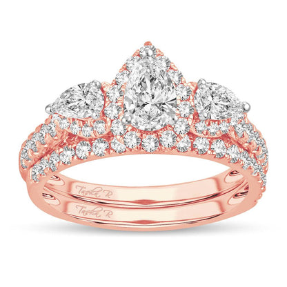 14K 2.00CT DIAM BRIDAL RING - Johnny Dang & Co