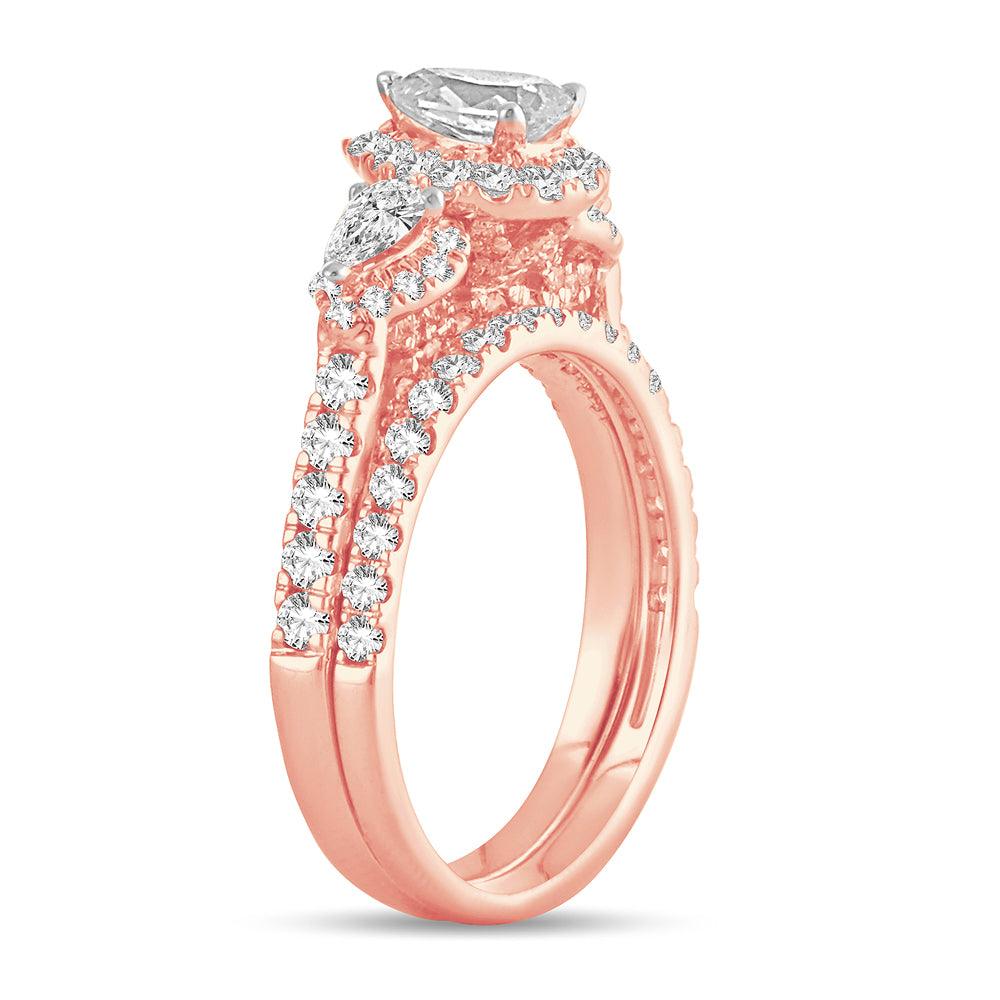 14K 2.00CT DIAM BRIDAL RING - Johnny Dang & Co