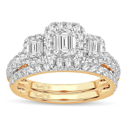 14K 2.00CT DIAM BRIDAL RING - Johnny Dang & Co