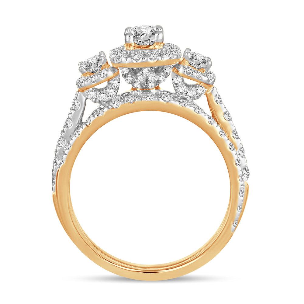 14K 2.00CT DIAM BRIDAL RING - Johnny Dang & Co