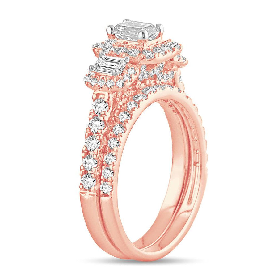 14K 2.00CT DIAM BRIDAL RING - Johnny Dang & Co