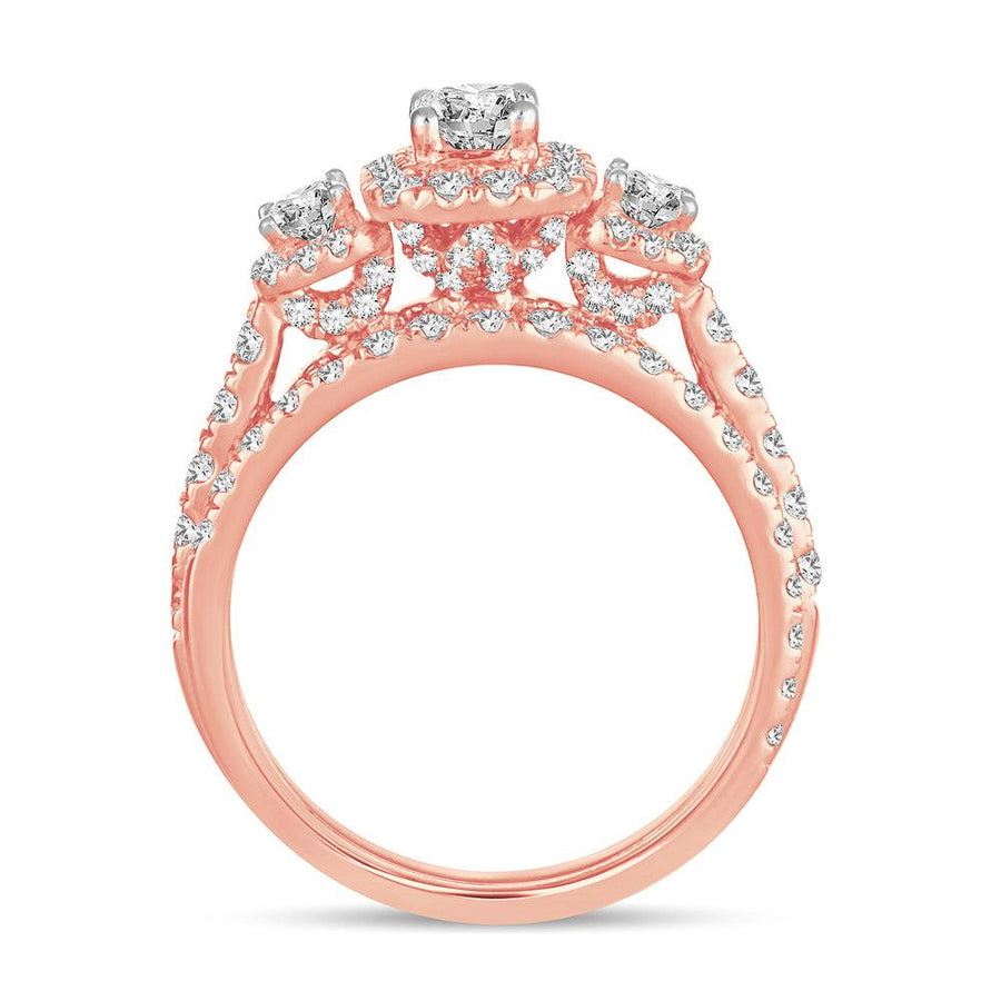 14K 2.00CT DIAM BRIDAL RING - Johnny Dang & Co