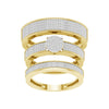 10K 1.00ct Diamond Trio Set - Johnny Dang & Co