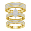 10K 0.75ct Diamond Trio Set - Johnny Dang & Co