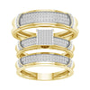 10K 0.50ct Diamond Trio Set - Johnny Dang & Co