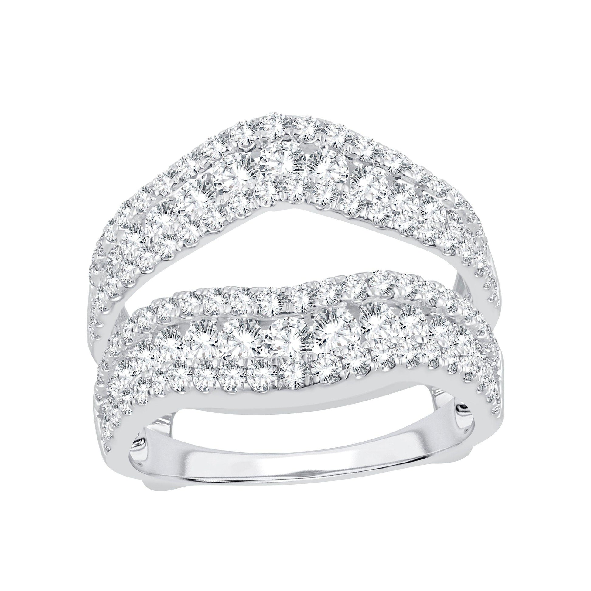 14K 2.00ct Diamond Ring Guard - Johnny Dang & Co