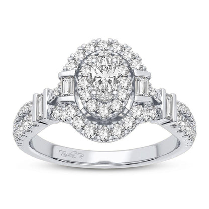 14K 0.75CT Diamond ENGAGEMENT Ring - Johnny Dang & Co