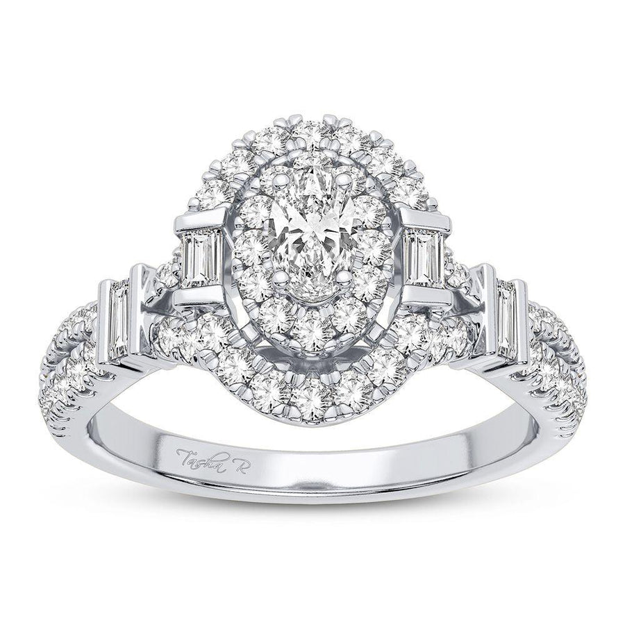14K 0.75CT Diamond ENGAGEMENT Ring - Johnny Dang & Co