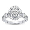14K 0.75CT Diamond ENGAGEMENT Ring - Johnny Dang & Co