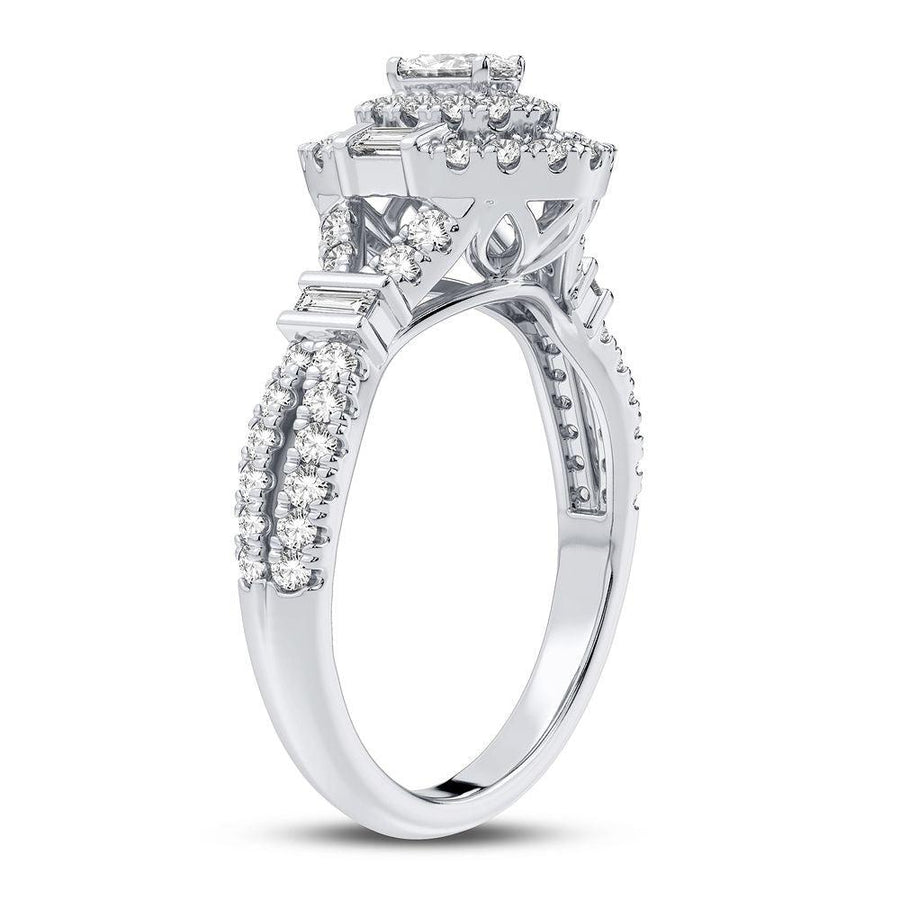 14K 0.75CT Diamond ENGAGEMENT Ring - Johnny Dang & Co