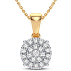10K 0.25CT DIAMOND PENDANT - Johnny Dang & Co