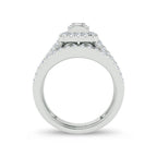 14K 1.00ct Diamond Bridal Ring - Johnny Dang & Co