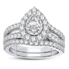 14K 1.50CT DIAMOND BRIDAL RING - Johnny Dang & Co