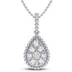 14K 0.40CT DIAMOND PENDANT - Johnny Dang & Co