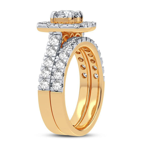 10K 2.00CT DIAMOND BRIDAL RING - Johnny Dang & Co