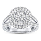 14K 1.00CT DIAMOND RING - Johnny Dang & Co