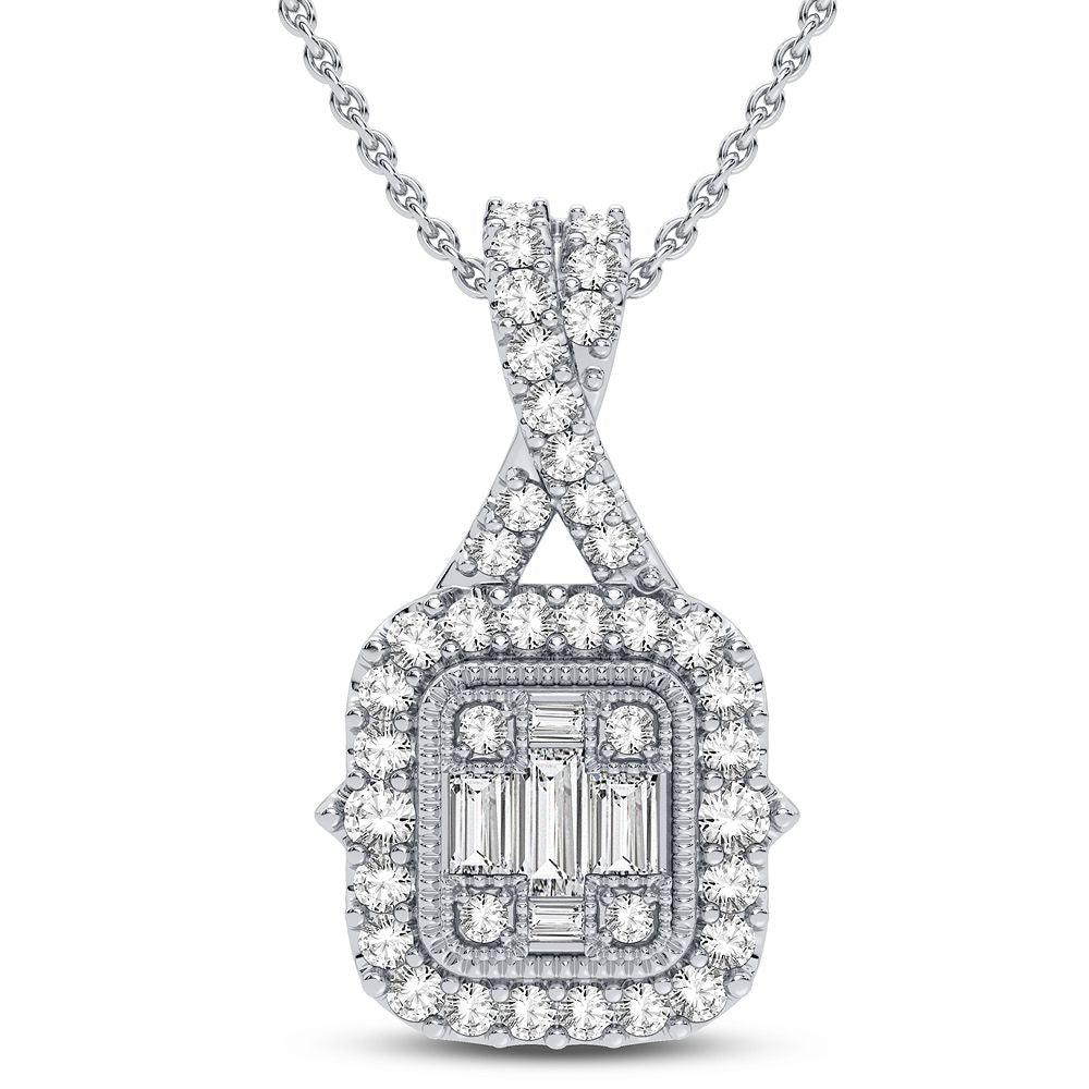 14K 0.33CT DIAMOND PENDANT - Johnny Dang & Co