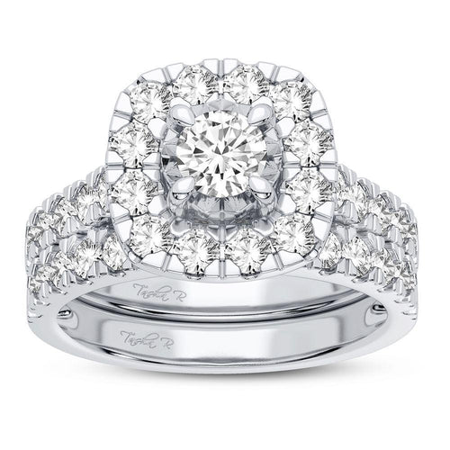 10K 2.00CT DIAMOND BRIDAL RING - Johnny Dang & Co