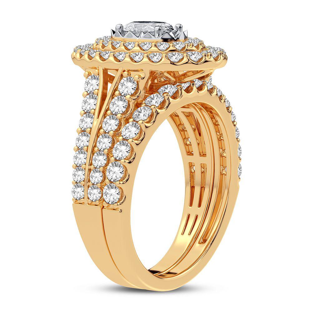 14K 2.00CT DIAMOND BRIDAL RING - Johnny Dang & Co