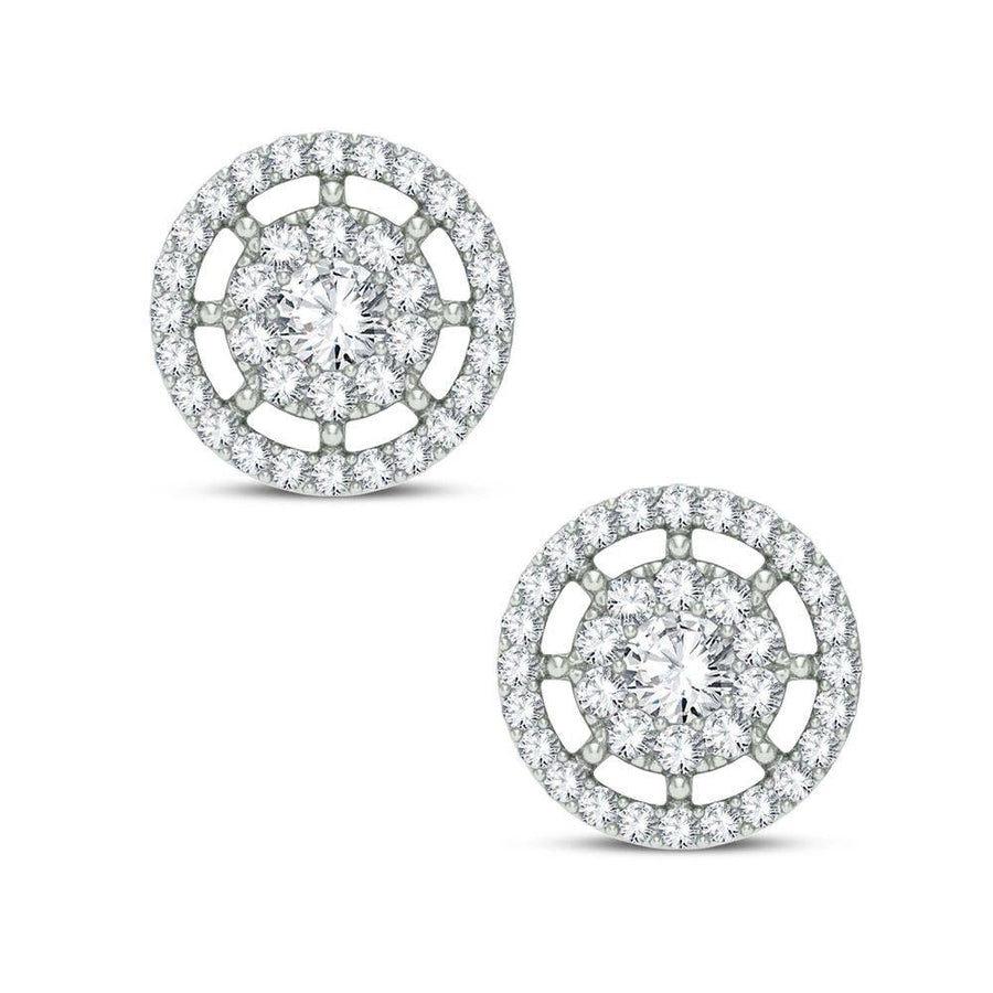 14K 1.50ct Diamond Earring - Johnny Dang & Co