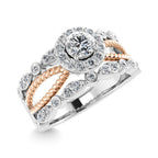 1.00 Ct.Tw. Diamond Engagement Ring - Johnny Dang & Co