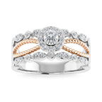 1.00 Ct.Tw. Diamond Engagement Ring - Johnny Dang & Co