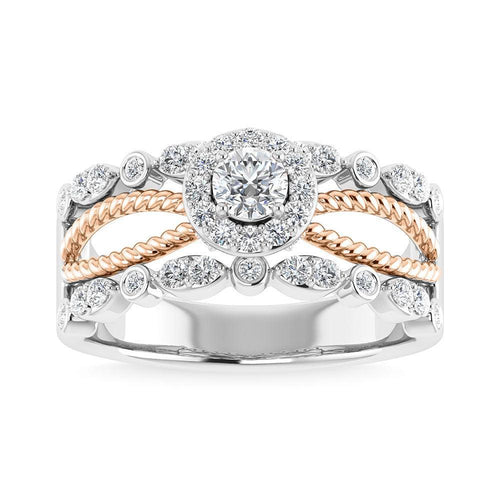 1.00 Ct.Tw. Diamond Engagement Ring - Johnny Dang & Co
